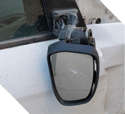 Loose or Broken Mirror Housing